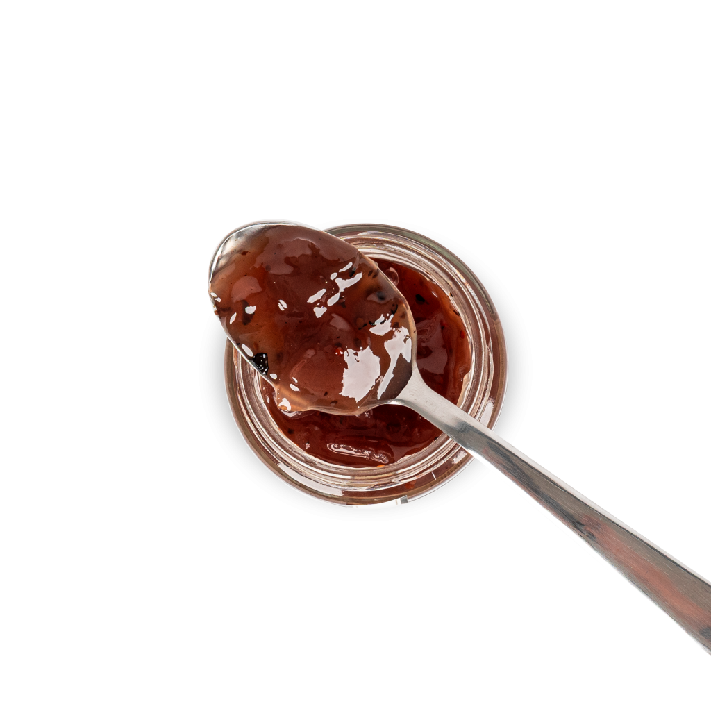 Mit Sommertrüffel aromatisiertes Zwiebelchutney - Gourmandise de Luxe