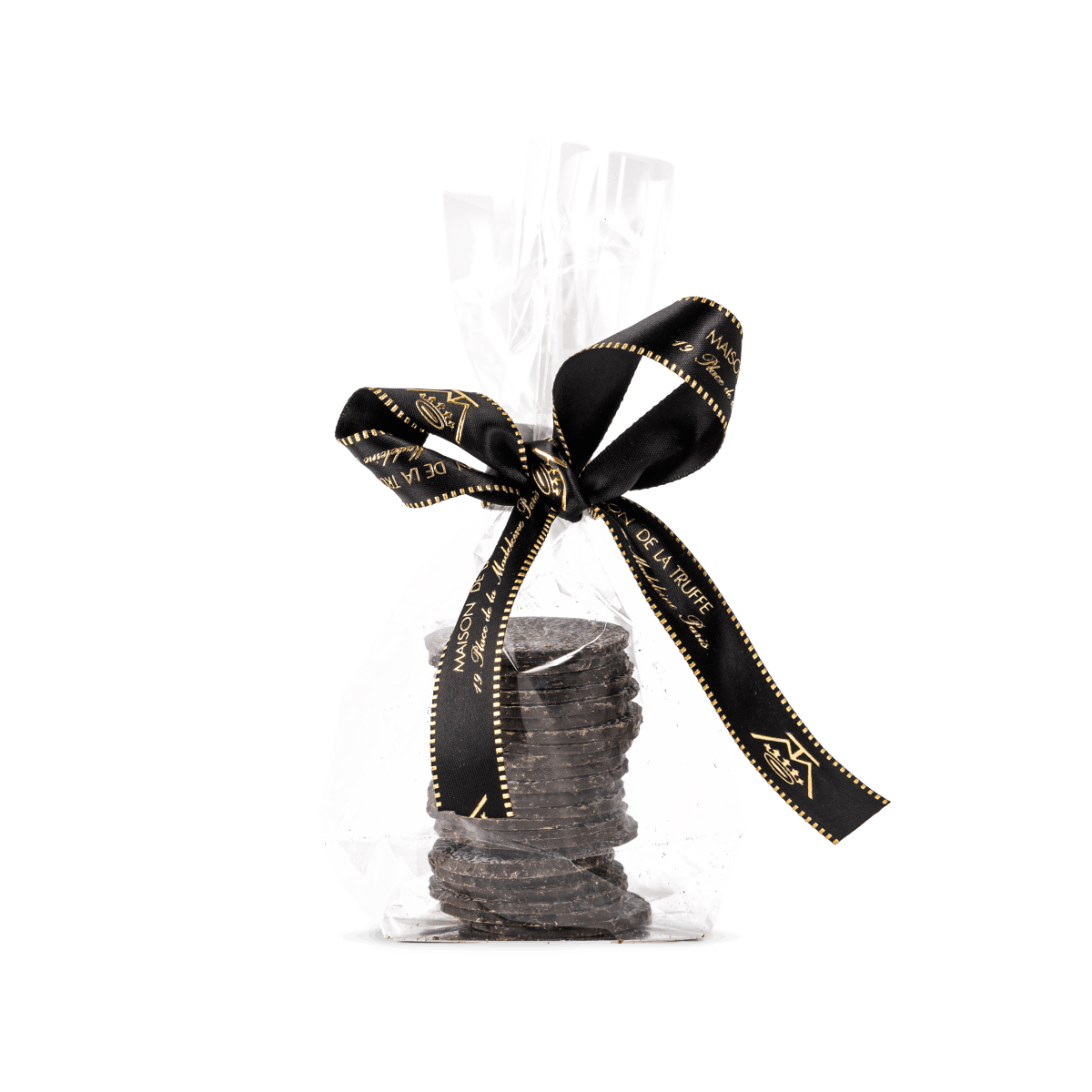Lamelles de Truffes au chocolat noir - Trompe l'Œil – Gourmandise de Luxe